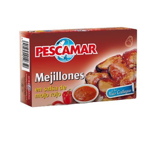 Pescamar Mussels In Red Sauce 111g